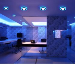 RGB Recessed panel light
