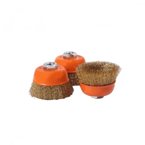 FINDER Cirmped Wire Cup Brushes 5-inch-125mm