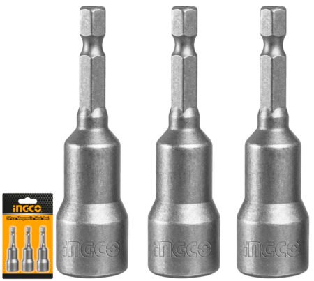 INGCO 3 Pcs impact magnetic nut set