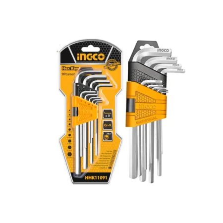 INGCO 9pcs hex key set
