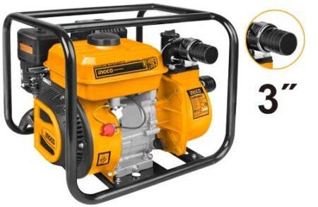 INGCO GWP302 Gasoline water pump 3 inch discharge Port
