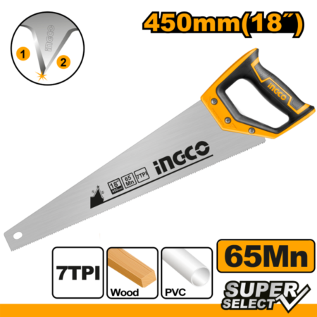 INGCO Hand saw - HHAS15450