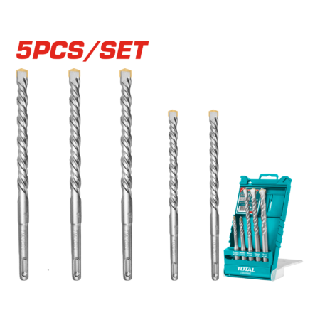 Total TAC190501 Hammer drill bits set