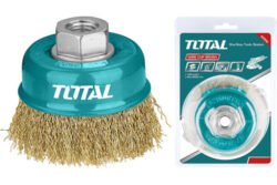 Total TAC31041 Wire cup brush 100mm diameter 4 inches