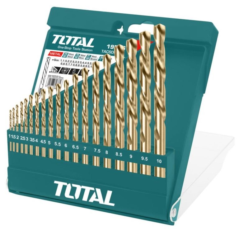 Total TACSD0195 HSS twist drill bits set | Kenya Electricals