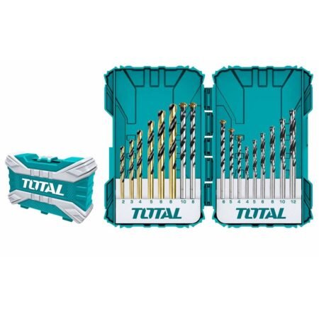 Total TACSDL11601 16PCS Metal, Concrete and wood drill bits set