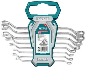 Total THT102486 8pcs offset ring spanner set 6-22mm