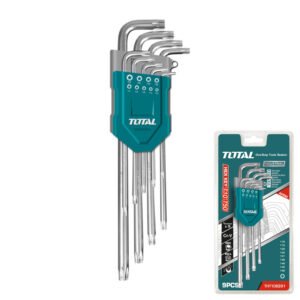 Total THT106392 9pcs torx key set