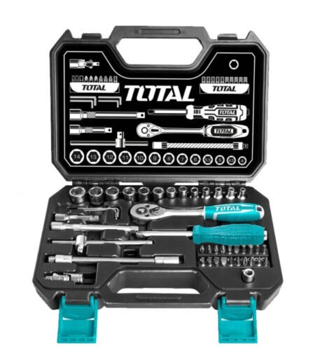Total THT141451 45Pcs ¼ inch socket set