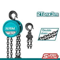 Total THT1621 Chain block Rating lift 2Tones 3metres