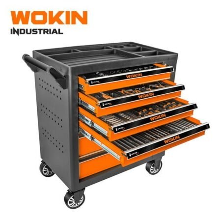 WOKIN 163PCS Roller Cabinet Tools Set