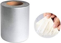 Adhesive Butyl Tape 15cm x 10m, Waterproof Butyl Duct Strip for RV Repair