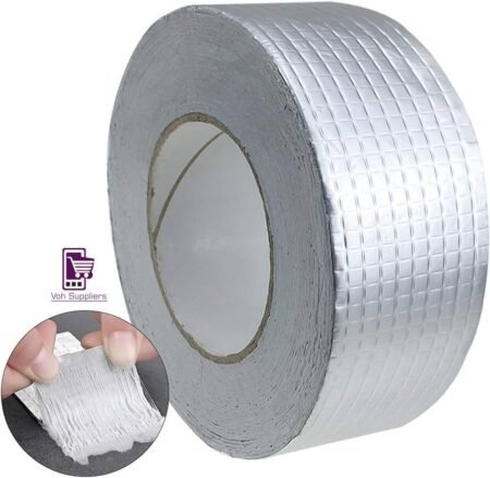 Aluminium Foil Tape - Butyl Tape Super Strong Adhesive - Waterproof Repair Tape for Leak Crack