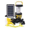 Dat AT-9016B Solar Lighting System With Bluetooth FM Radio Camping Light