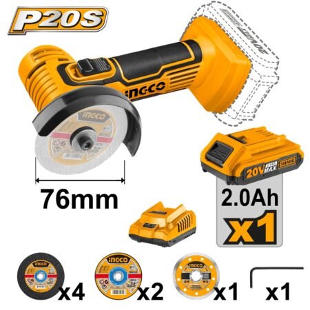 INGCO CAGLI76017 Lithium-Ion mini cut-off tool 20V