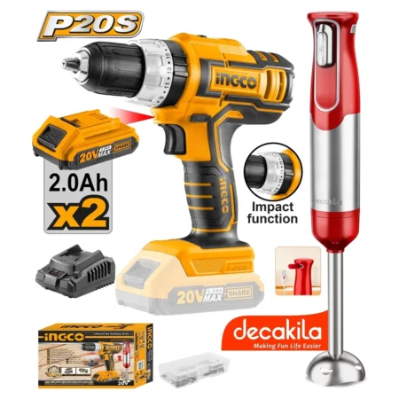 INGCO COSLI22112 Lithium-ion cordless drill 20V