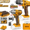 INGCO Lithium-Ion cordless 2 pcs combo kit