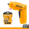 INGCO Lithium-Ion cordless screwdriver 4V