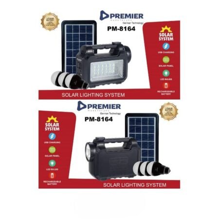 Premier PM-8164 solar home lighting system