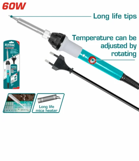 Total TET160831 Electric soldering iron 60W