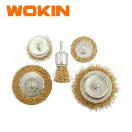 WOKIN 5 pcs wire brushes set