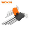 WOKIN 9 pcs ball point long arm hex key set