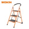 WOKIN steel ladder 150 kg, 3 steps