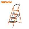 WOKIN steel ladder 150 kg 4 steps