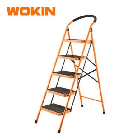 WOKIN steel ladder 150 kgs 5 steps