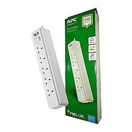 Alternative view of Power Extension with Surge Protection for office & Home Appliances