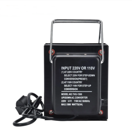 Alternative view of 15000 watts Step-down transformer 220-110v