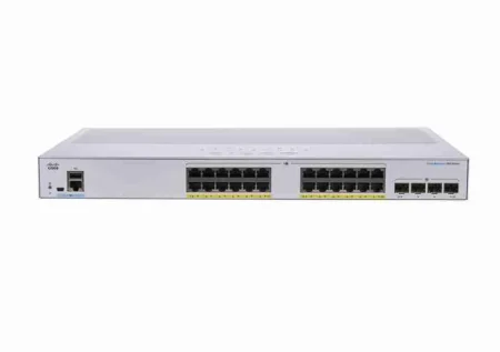 Cisco CBS350-24P-4X-UK 24-Port Managed PoE Switch
