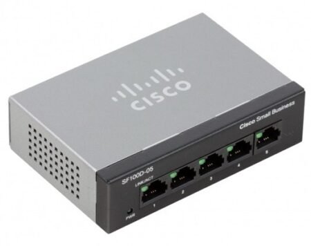 Cisco SF100D-05 5 Ports 10/100 Desktop Switch