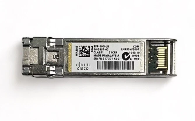 Cisco SFP-10G-LR, 10GBASE-LR SFP+ Module for SMF